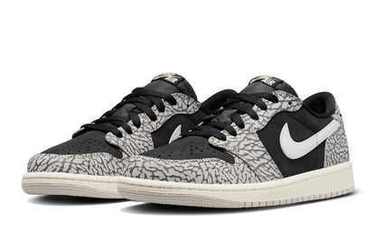 Air Jordan-Air Jordan 1 Low Black Cement-StoreGoods