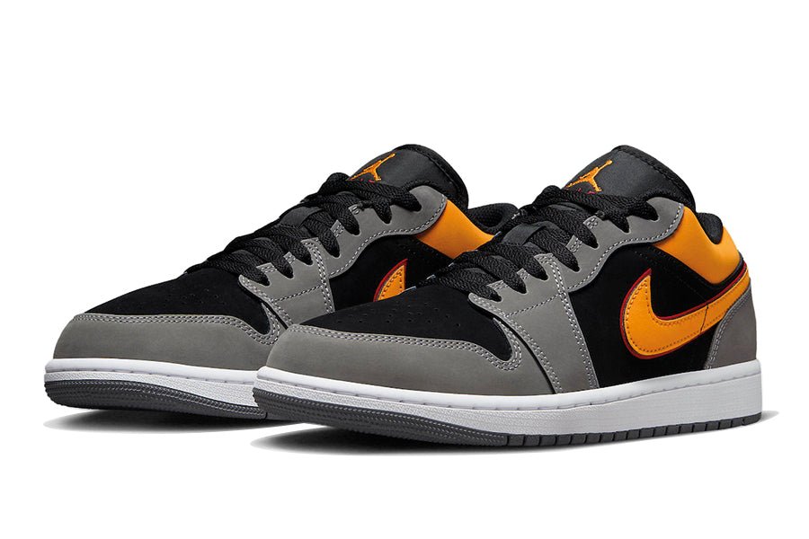 Air Jordan-Air Jordan 1 Low Black Vivid Orange-StoreGoods