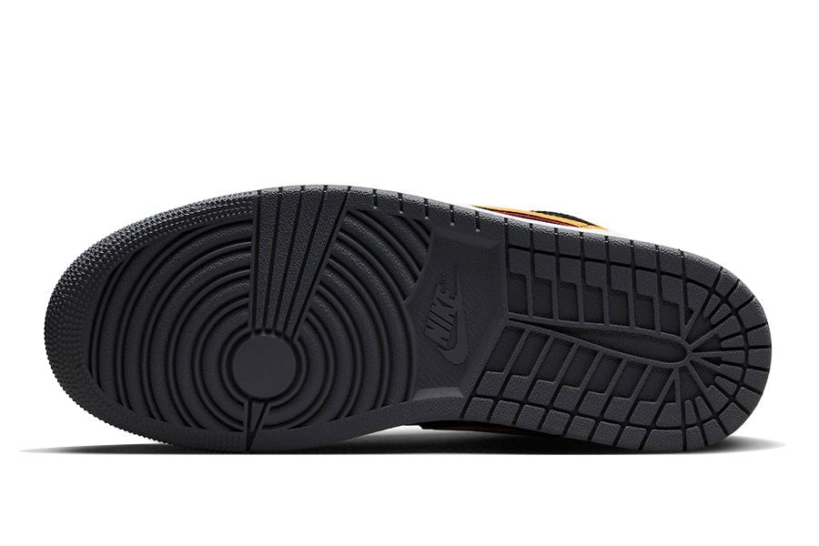 Air Jordan-Air Jordan 1 Low Black Vivid Orange-StoreGoods