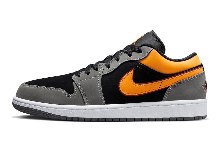 Air Jordan-Air Jordan 1 Low Black Vivid Orange-StoreGoods