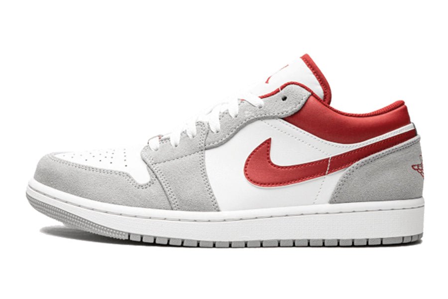 Air Jordan-Air Jordan 1 Low Light Smoke Grey Gym Red-StoreGoods