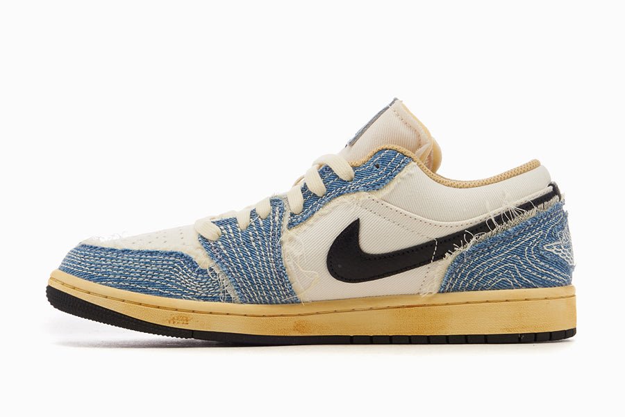 Air Jordan-Air Jordan 1 Low WRMK Sashiko Denim-StoreGoods