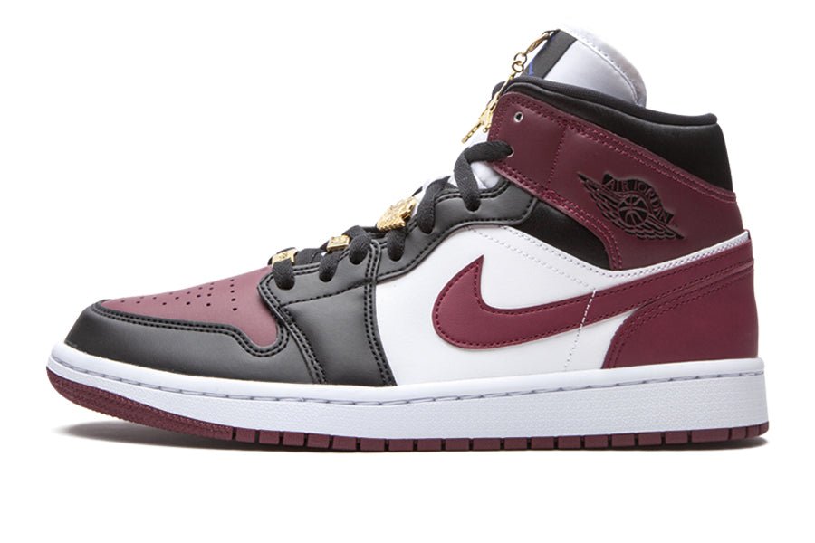 Air Jordan-Air Jordan 1 Mid Black Dark Beetroot-StoreGoods