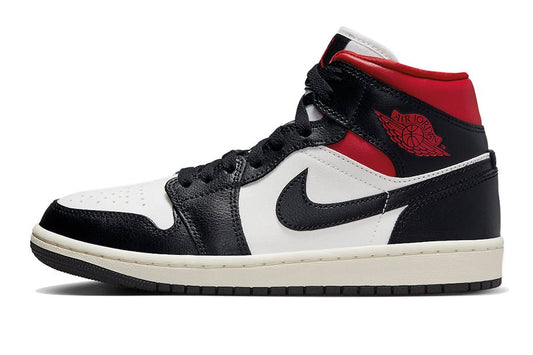 Air Jordan-Air Jordan 1 Mid Black Gym Red-StoreGoods