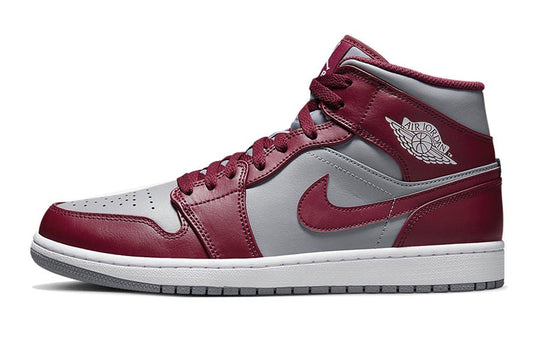 Air Jordan-Air Jordan 1 Mid Cherrywood Red-StoreGoods