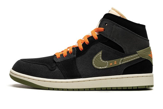 Air Jordan-Air Jordan 1 Mid Craft Anthracite Light Olive-StoreGoods
