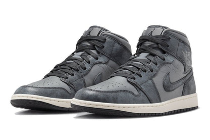 Air Jordan-Air Jordan 1 Mid Distressed Smoke Grey-StoreGoods