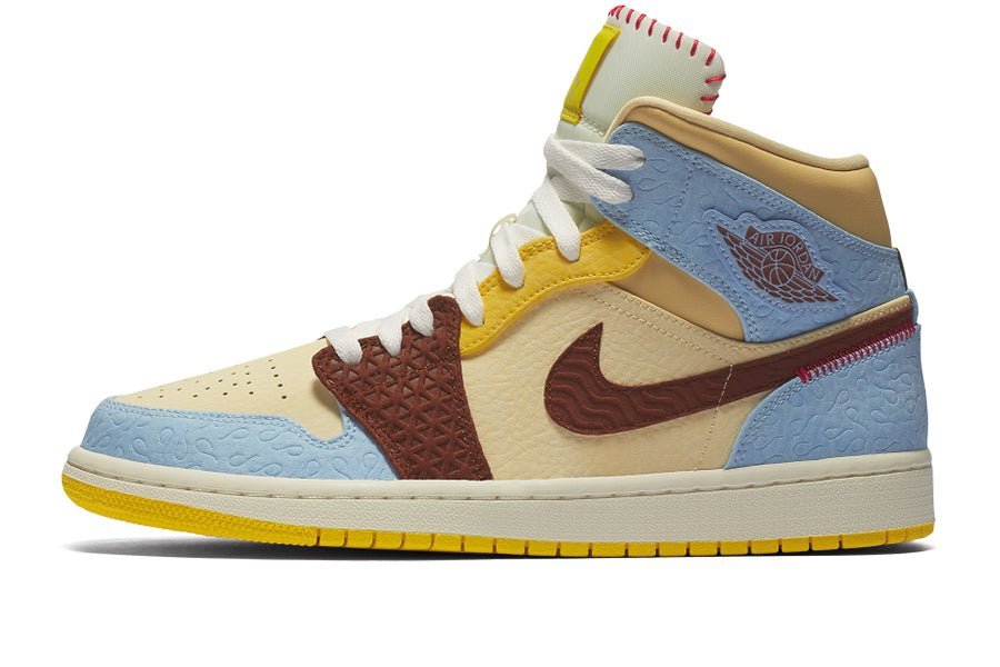Air Jordan-Air Jordan 1 Mid Fearless Maison Chateau Rouge-StoreGoods