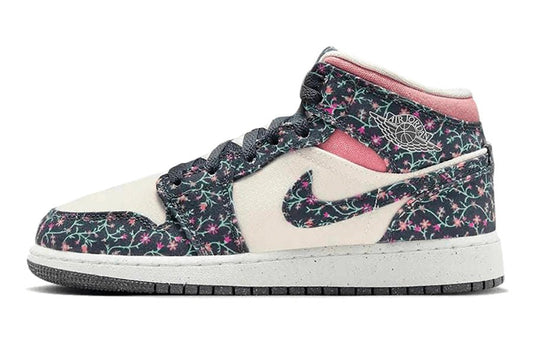 Air Jordan-Air Jordan 1 Mid Floral Canvas-StoreGoods