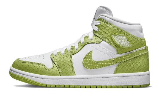 Air Jordan-Air Jordan 1 Mid Green Python-StoreGoods