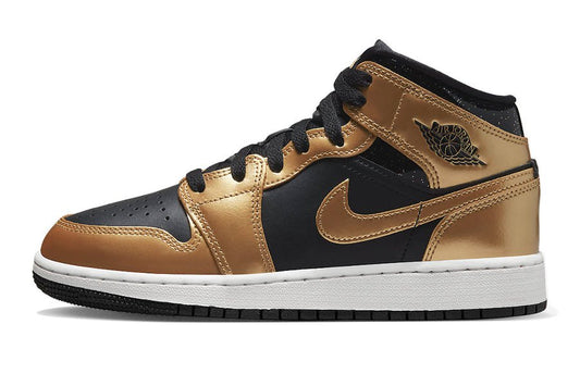 Air Jordan-Air Jordan 1 Mid Metallic Gold-StoreGoods