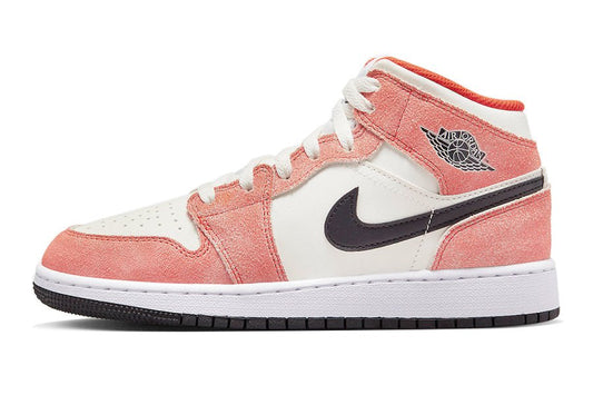 Air Jordan-Air Jordan 1 Mid Orange Suede-StoreGoods