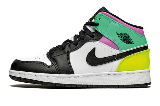 Air Jordan-Air Jordan 1 Mid Pastel Black Toe-StoreGoods