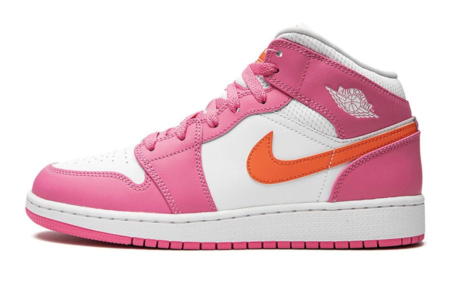 Air Jordan-Air Jordan 1 Mid Pinksicle Safety Orange-StoreGoods