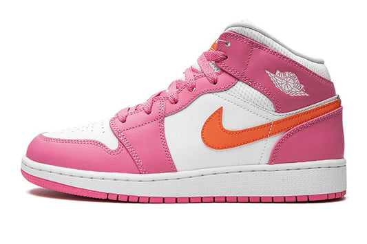 Air Jordan-Air Jordan 1 Mid Pinksicle Safety Orange-StoreGoods