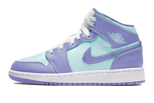 Air Jordan-Air Jordan 1 Mid Purple Aqua-StoreGoods
