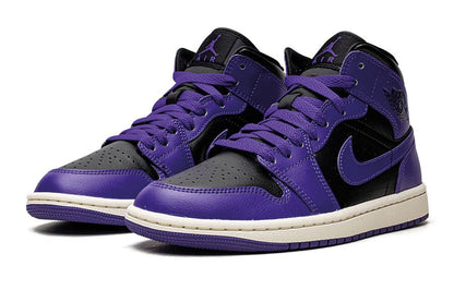 Air Jordan-Air Jordan 1 Mid Purple Black-StoreGoods