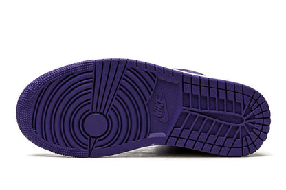 Air Jordan-Air Jordan 1 Mid Purple Black-StoreGoods