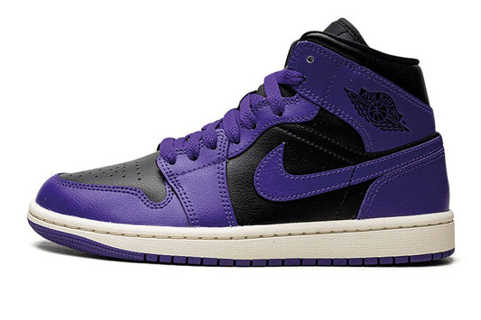Air Jordan-Air Jordan 1 Mid Purple Black-StoreGoods