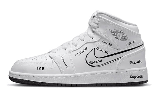 Air Jordan-Air Jordan 1 Mid Schematic-StoreGoods