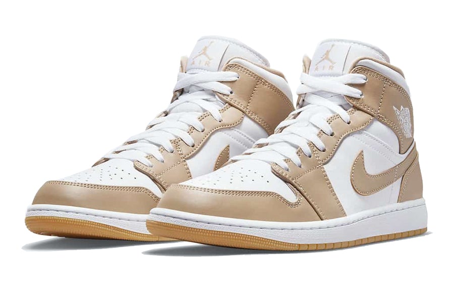 Air Jordan-Air Jordan 1 Mid Tan Gum-StoreGoods