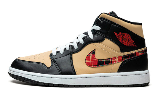 Air Jordan-Air Jordan 1 Mid Tartan Swoosh-StoreGoods
