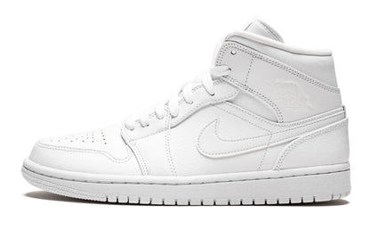 Air Jordan-Air Jordan 1 Mid Triple White-StoreGoods