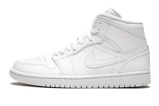 Air Jordan-Air Jordan 1 Mid Triple White-StoreGoods