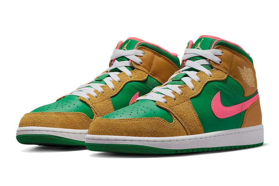 Air Jordan-Air Jordan 1 Mid Wheat Watermelon-StoreGoods