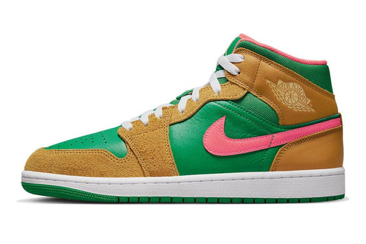 Air Jordan-Air Jordan 1 Mid Wheat Watermelon-StoreGoods