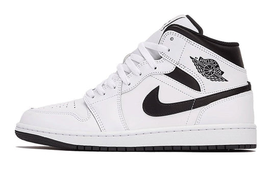 Air Jordan-Air Jordan 1 Mid White Black-StoreGoods
