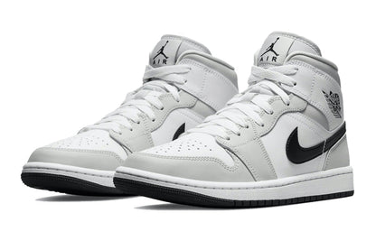Air Jordan-Air Jordan 1 Mid White Light Smoke Grey-StoreGoods