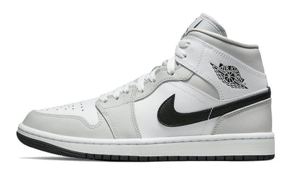 Air Jordan-Air Jordan 1 Mid White Light Smoke Grey-StoreGoods