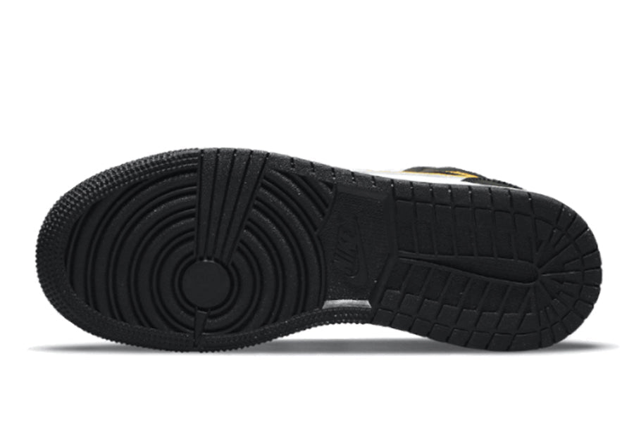 Air Jordan-Air Jordan 1 Mid White Pollen Black-StoreGoods