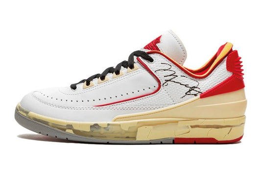 Air Jordan-Air Jordan 2 Low Off White White Red-StoreGoods