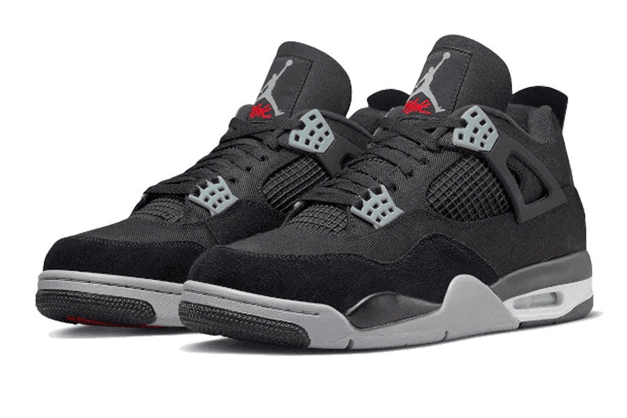 Air Jordan-Air Jordan 4 Black Canvas-StoreGoods