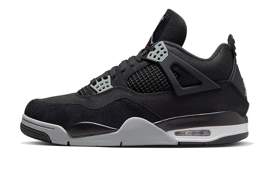 Air Jordan-Air Jordan 4 Black Canvas-StoreGoods