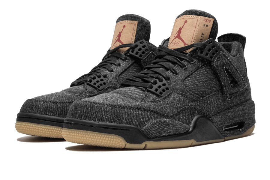 Air Jordan-Air Jordan 4 Levi's Black-StoreGoods