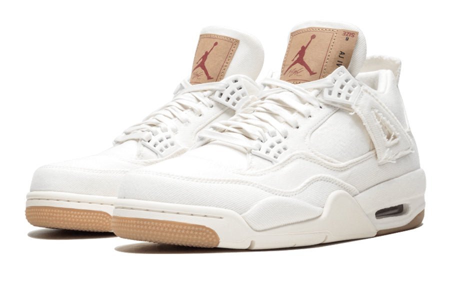 Air Jordan-Air Jordan 4 Levi's White-StoreGoods
