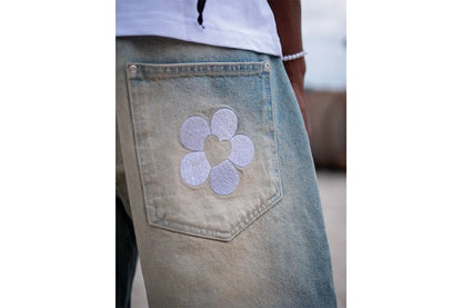 Boys with Flowers-Denim Shorts Blue-StoreGoods