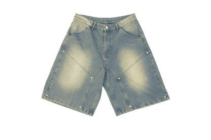 Boys with Flowers-Denim Shorts Blue-StoreGoods