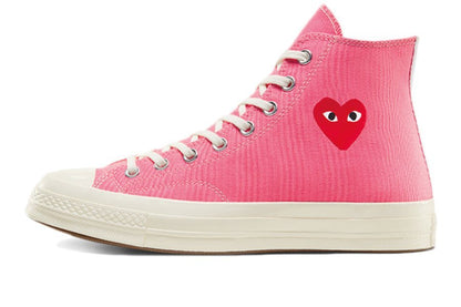 Converse-Chuck Taylor All-Star 70S Hi Comme Des Garcons Bright Pink-StoreGoods