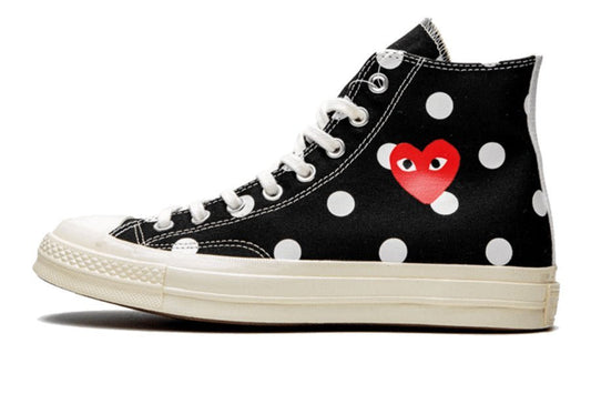 Converse-Chuck Taylor All-Star 70S Hi Comme Des Garcons Polka Dot Black-StoreGoods