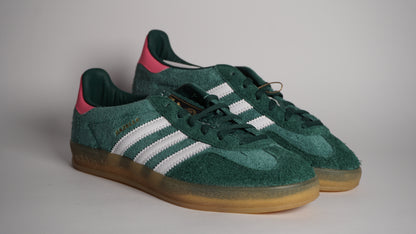 Adidas Gazelle Indoor Collegiate Green Lucid Pink