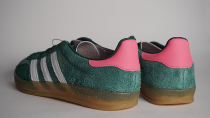 Adidas Gazelle Indoor Collegiate Green Lucid Pink