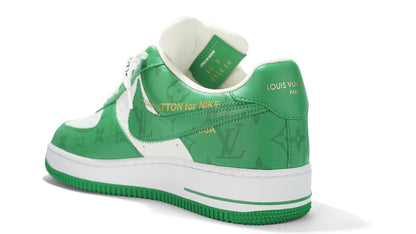 Louis Vuitton Nike Air Force 1 Low Weiß Grün