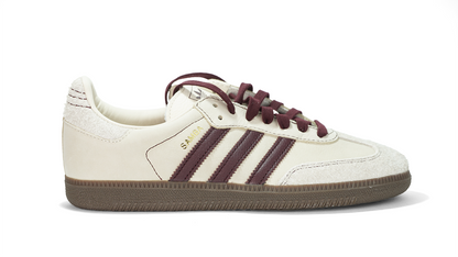 Adidas Samba OG Wonder White Maroon