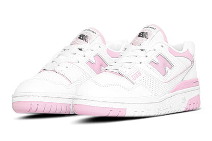 New Balance-550 White Bubblegum Pink-StoreGoods