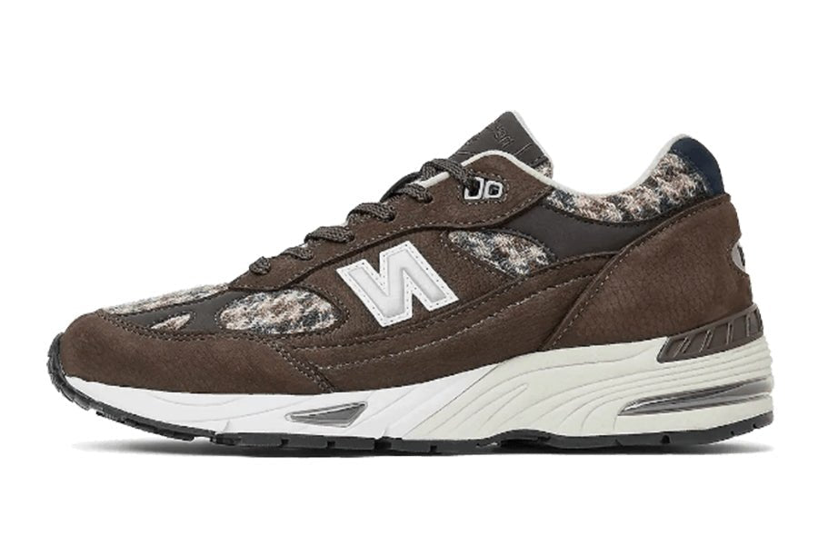 New Balance-991 Brown Harris Tweed-StoreGoods