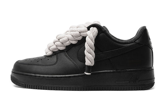 Nike-Air Force 1 Low '07 Black Rope Force White-StoreGoods